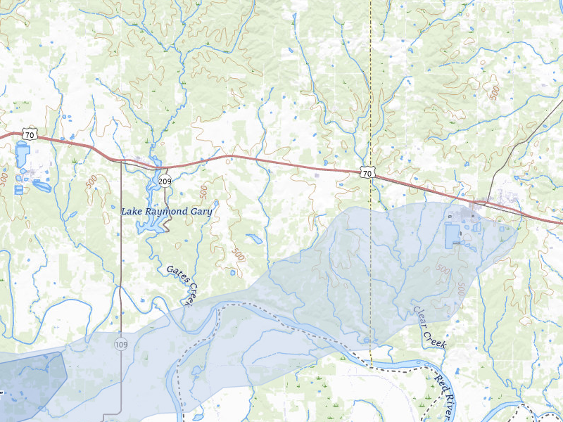 NEXRAD radar-signature map of the hail storm over Swink, OK on Apr 28, 2026