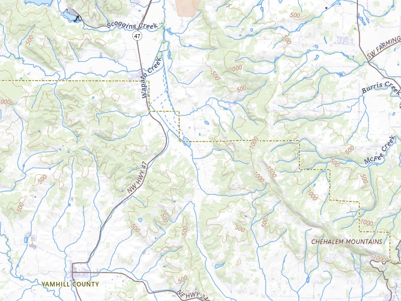 Radar-estimated hail-size map of the storm over Hillsboro, OR on Jul 22, 2026