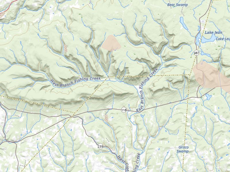 Radar-estimated hail-size map of the storm over Benton, PA on Jul 15, 2026