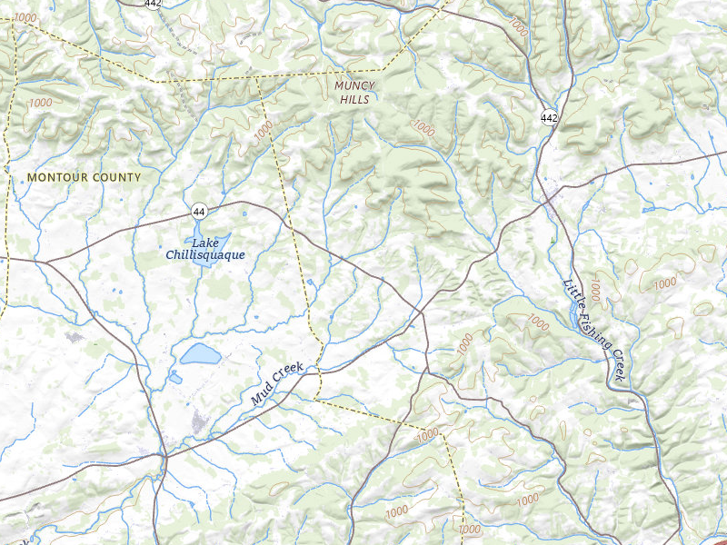 NEXRAD radar-signature map of the hail storm over Bloomsburg, PA on Aug 27, 2026