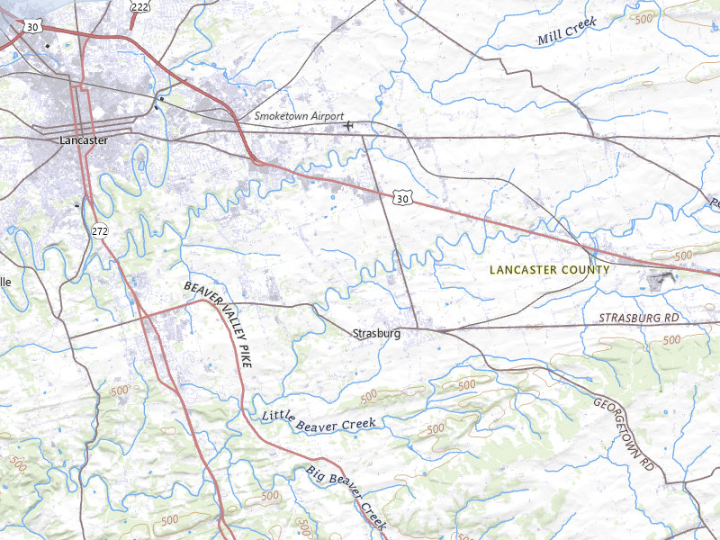 NEXRAD radar-signature map of the hail storm over Ronks, PA on Jul 5, 2026