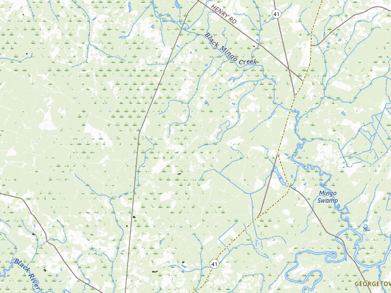 NEXRAD radar-signature map of the hail storm over Andrews, SC on Aug 13, 2026