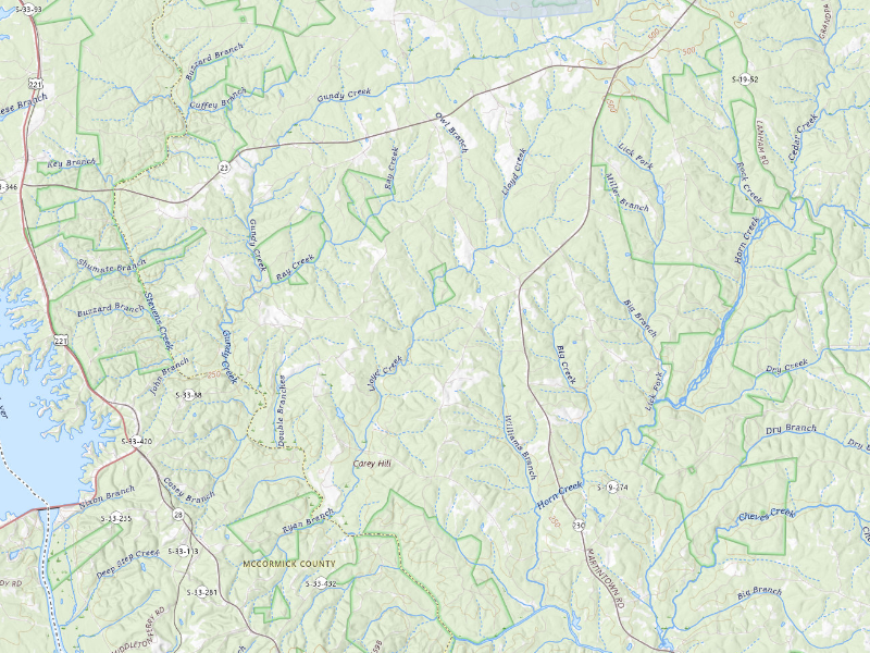 NEXRAD radar-signature map of the hail storm over Edgefield, SC on Sep 5, 2026
