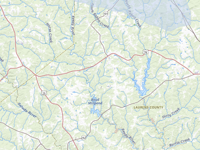 NEXRAD radar-signature map of the hail storm over Gray Court, SC on Aug 12, 2026