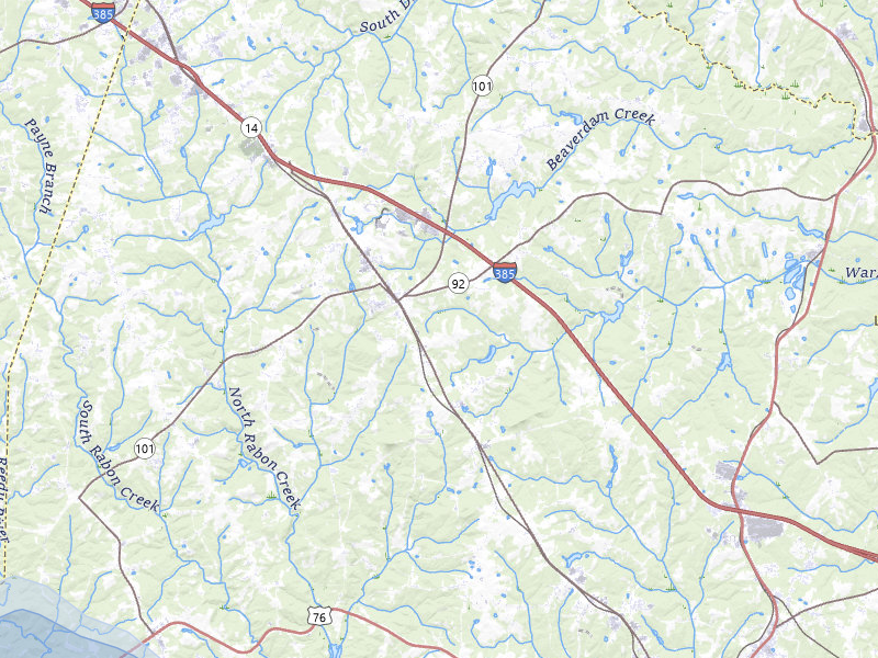 NEXRAD radar-signature map of the hail storm over Gray Court, SC on Sep 5, 2026