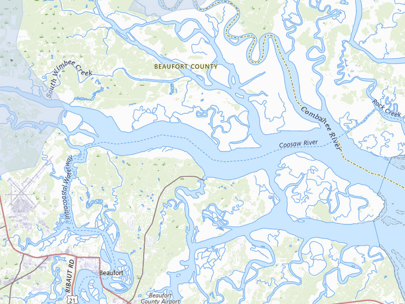 NEXRAD radar-signature map of the hail storm over Seabrook, SC on Aug 14, 2026