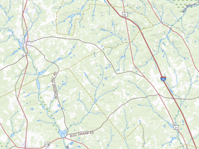 NEXRAD radar-signature map of the hail storm over Swansea, SC on Jul 10, 2026