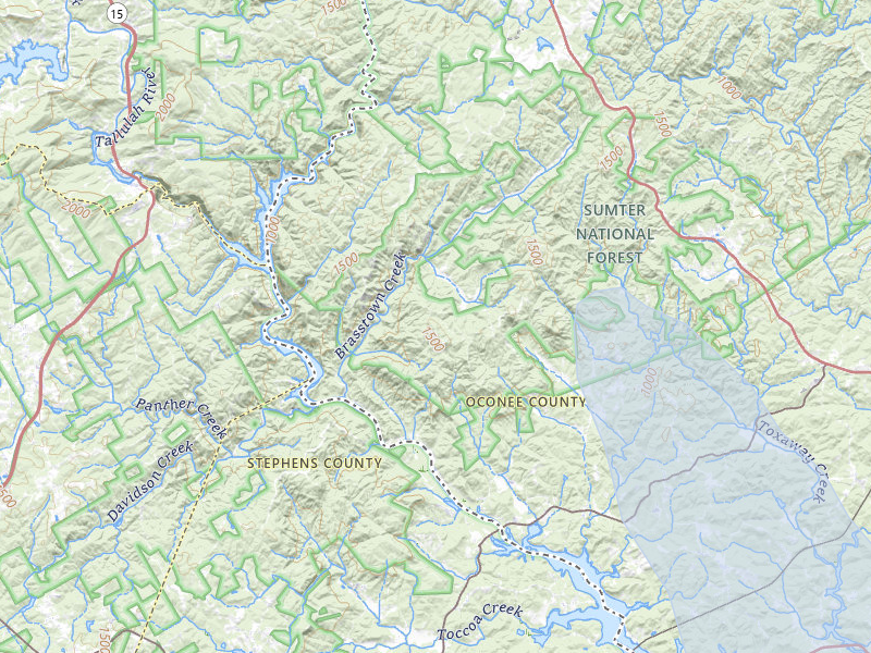 NEXRAD radar-signature map of the hail storm over Westminster, SC on Jul 28, 2026