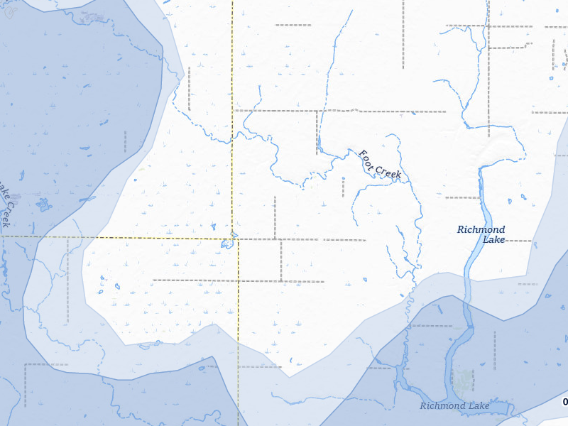 NEXRAD radar-signature map of the hail storm over Aberdeen, SD on May 31, 2026