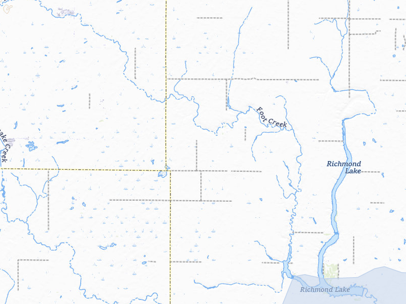 NEXRAD radar-signature map of the hail storm over Aberdeen, SD on Jul 25, 2026
