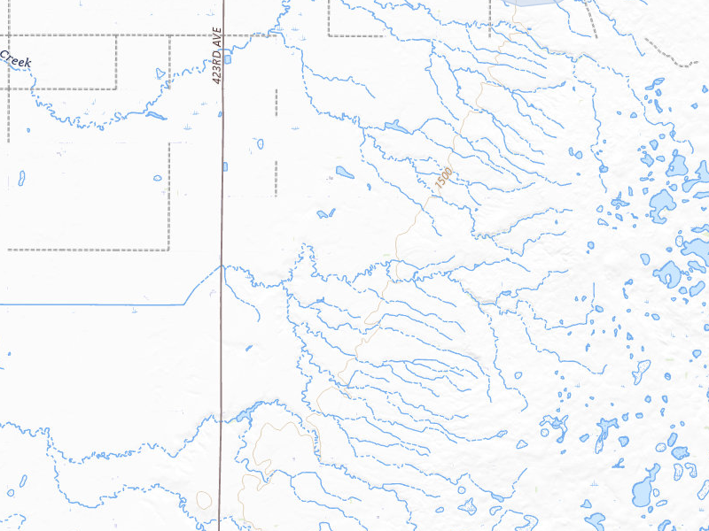 NEXRAD radar-signature map of the hail storm over Britton, SD on Jun 3, 2026