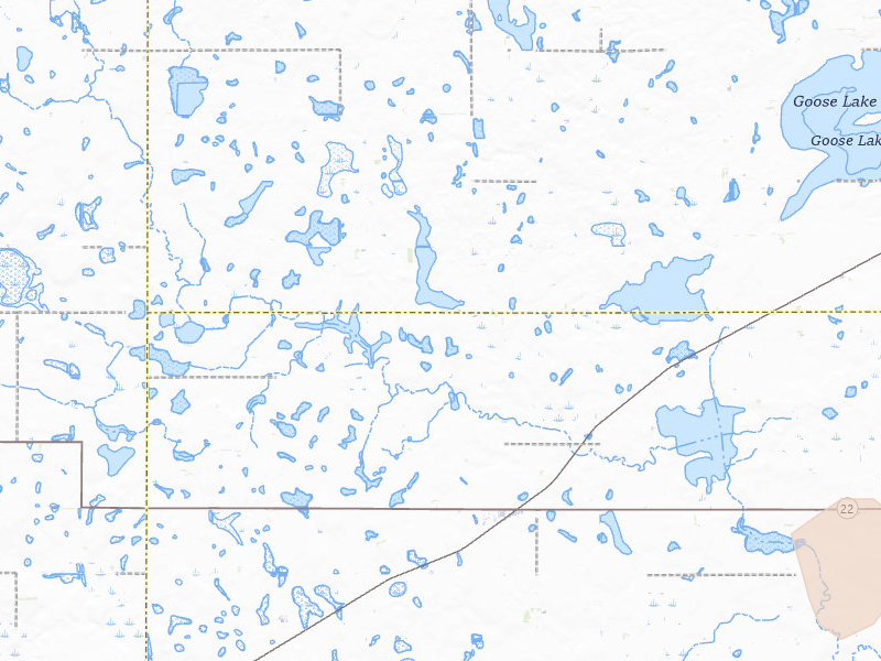 Radar-estimated hail-size map of the storm over Hazel, SD on Jun 4, 2026