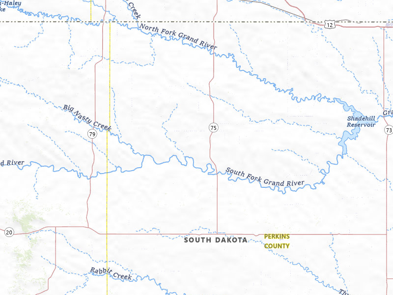 NEXRAD radar-signature map of the hail storm over Lodgepole, SD on Jun 7, 2026