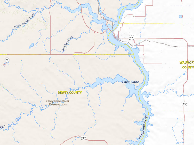 Radar-estimated hail-size map of the storm over Mobridge, SD on Jun 27, 2026