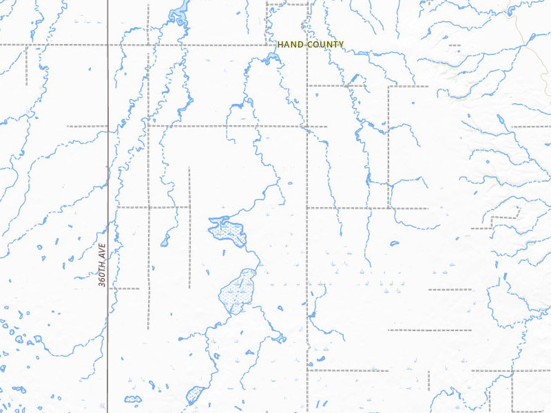 Radar-estimated hail-size map of the storm over Saint Lawrence, SD on Jul 2, 2026