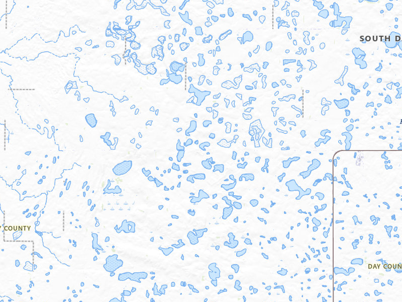 NEXRAD radar-signature map of the hail storm over Webster, SD on Apr 22, 2026