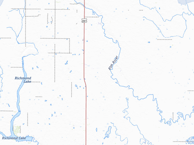 NEXRAD radar-signature map of the hail storm over Westport, SD on Jun 27, 2026