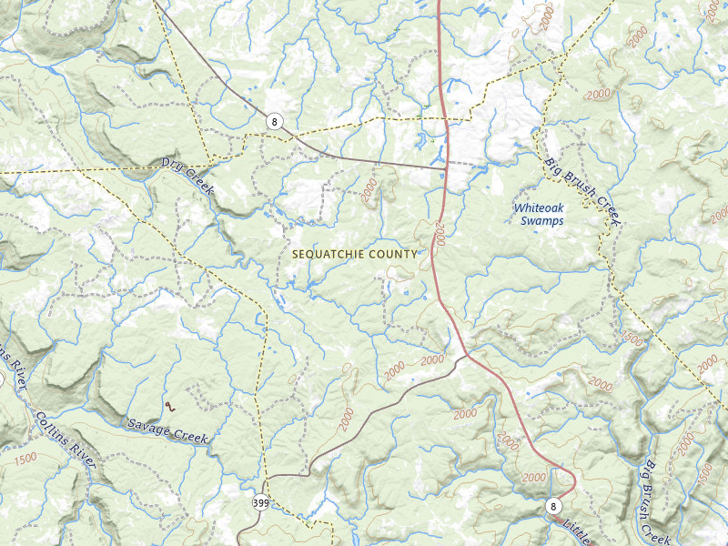 NEXRAD radar-signature map of the hail storm over Dunlap, TN on Aug 6, 2026