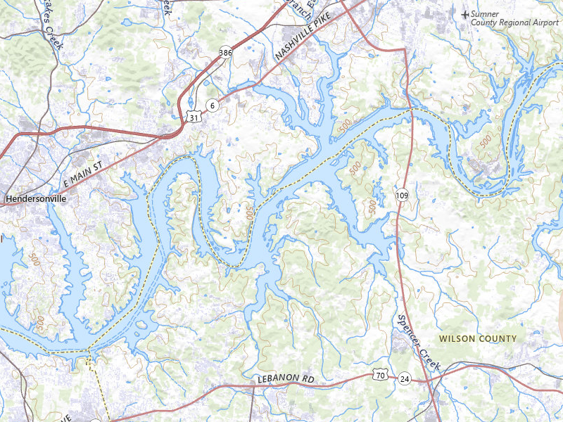Radar-estimated hail-size map of the storm over Mount Juliet, TN on Jul 3, 2026