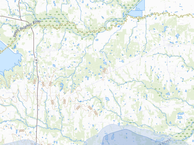 NEXRAD radar-signature map of the hail storm over Dike, TX on Jul 6, 2026