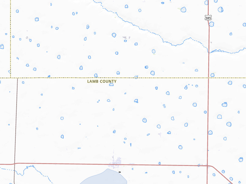 NEXRAD radar-signature map of the hail storm over Earth, TX on Jul 24, 2026