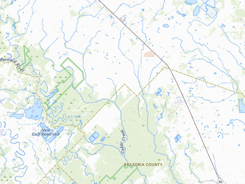 Radar-estimated hail-size map of the storm over Guy, TX on Aug 28, 2026