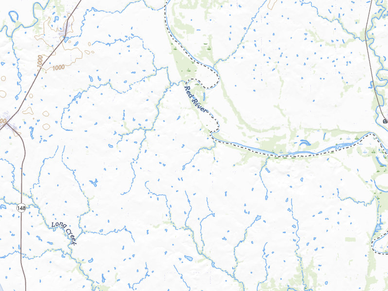 NEXRAD radar-signature map of the hail storm over Henrietta, TX on May 8, 2026