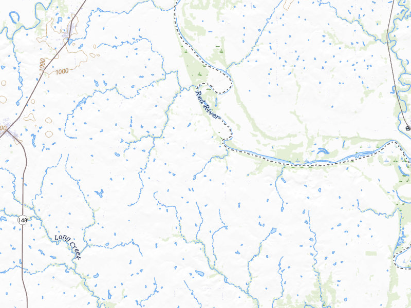NEXRAD radar-signature map of the hail storm over Henrietta, TX on May 10, 2026