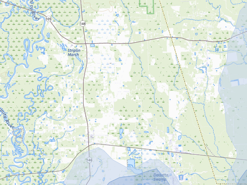 NEXRAD radar-signature map of the hail storm over Hull, TX on Jul 22, 2026