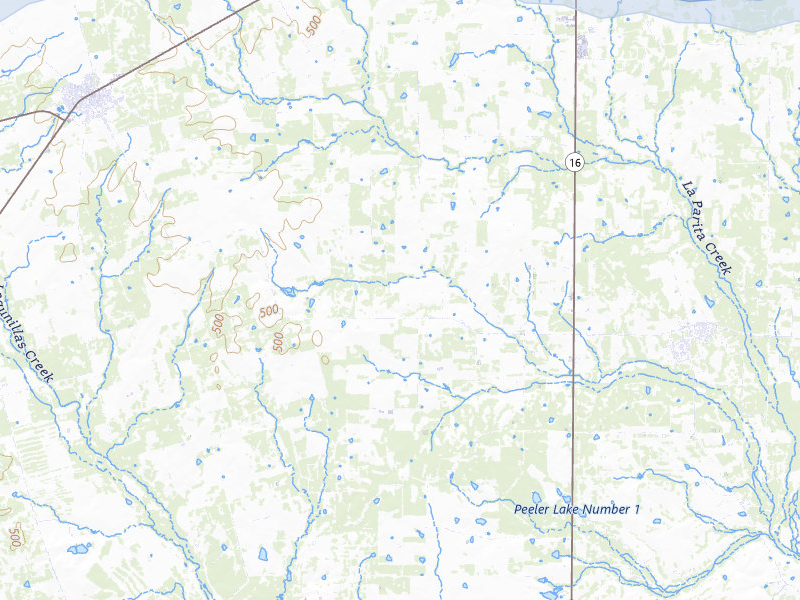 NEXRAD radar-signature map of the hail storm over Jourdanton, TX on May 1, 2026