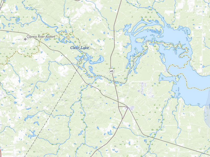 NEXRAD radar-signature map of the hail storm over Karnack, TX on Jul 7, 2026
