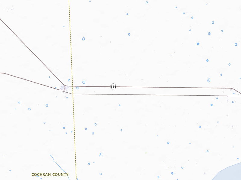NEXRAD radar-signature map of the hail storm over Levelland, TX on Aug 13, 2026