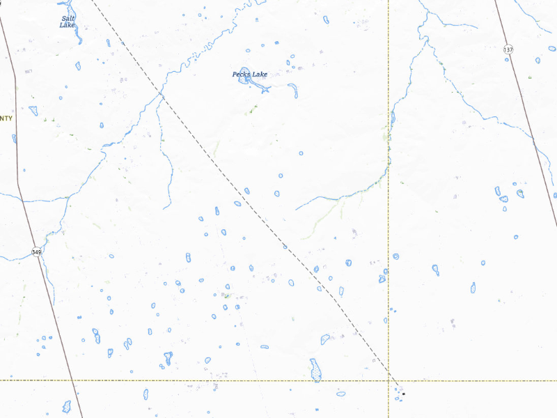 NEXRAD radar-signature map of the hail storm over Midland, TX on Sep 21, 2026