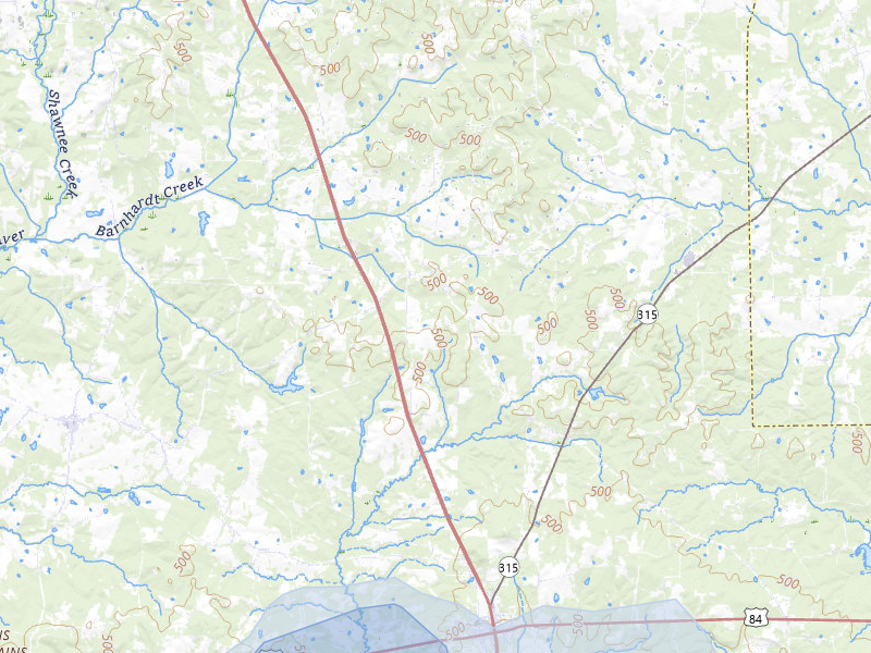 NEXRAD radar-signature map of the hail storm over Mount Enterprise, TX on Jul 6, 2026