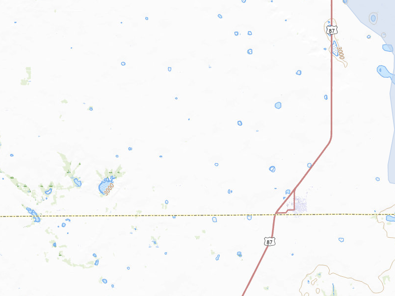 NEXRAD radar-signature map of the hail storm over Odonnell, TX on May 31, 2026