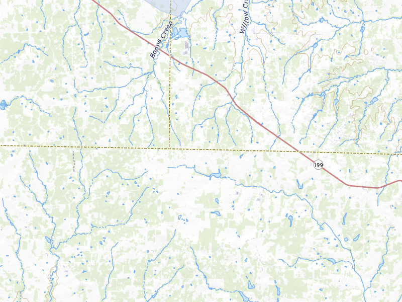 NEXRAD radar-signature map of the hail storm over Poolville, TX on Apr 28, 2026