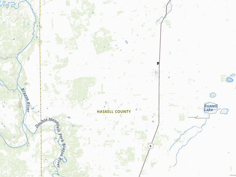 Radar-estimated hail-size map of the storm over Rochester, TX on Mar 31, 2026