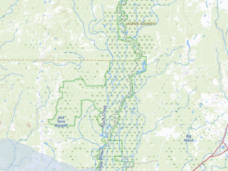 NEXRAD radar-signature map of the hail storm over Silsbee, TX on Jul 11, 2026
