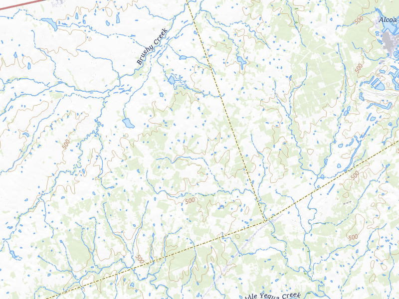 Radar-estimated hail-size map of the storm over Thrall, TX on Apr 12, 2026