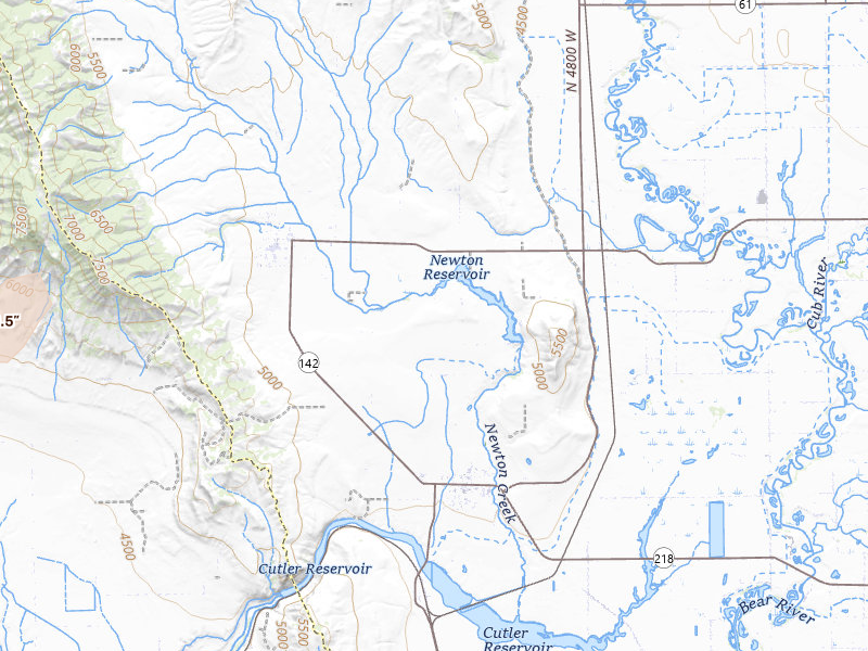 Radar-estimated hail-size map of the storm over Clarkston, UT on Jul 22, 2026