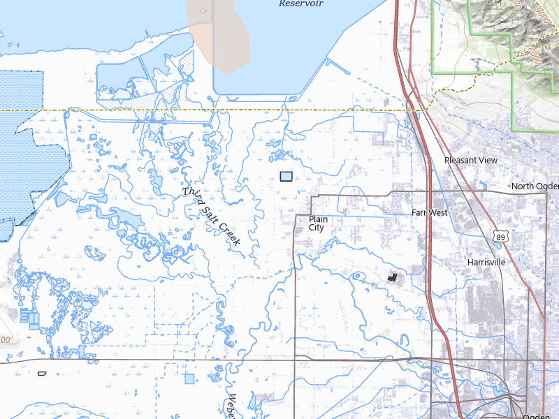 Radar-estimated hail-size map of the storm over Ogden, UT on Apr 11, 2026