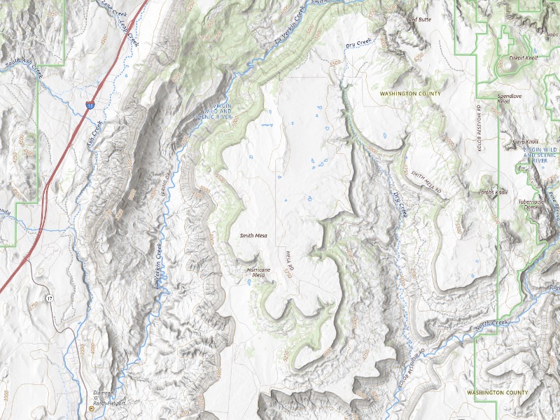 NEXRAD radar-signature map of the hail storm over Virgin, UT on Aug 14, 2026