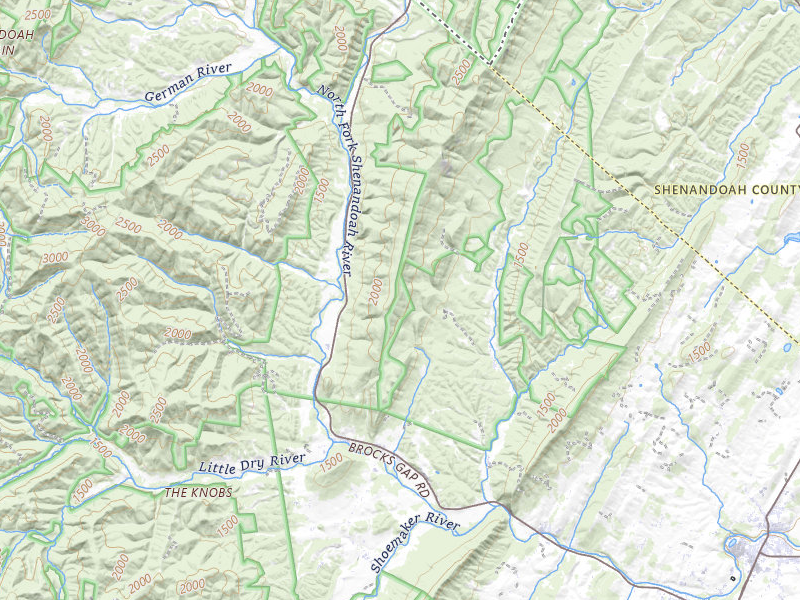NEXRAD radar-signature map of the hail storm over Fulks Run, VA on Aug 22, 2026
