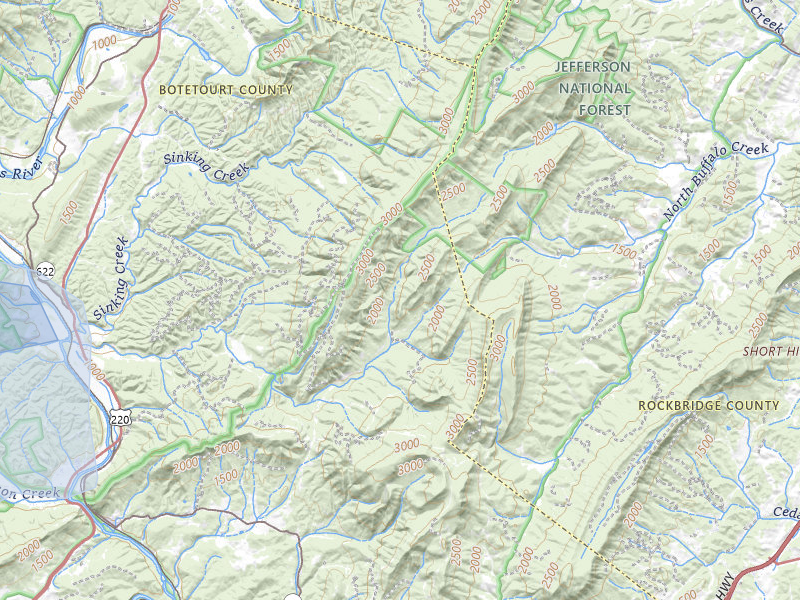 NEXRAD radar-signature map of the hail storm over Lexington, VA on Apr 1, 2026