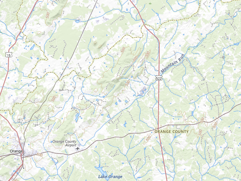 NEXRAD radar-signature map of the hail storm over Rapidan, VA on Aug 3, 2026