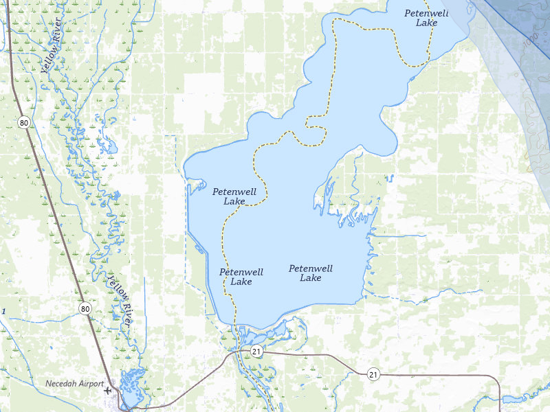 NEXRAD radar-signature map of the hail storm over Arkdale, WI on Aug 11, 2026