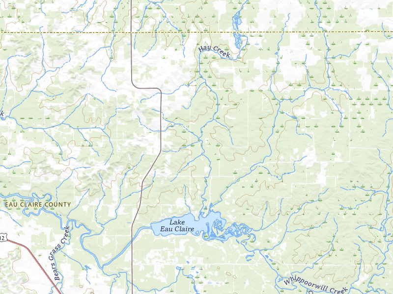 NEXRAD radar-signature map of the hail storm over Augusta, WI on May 27, 2026