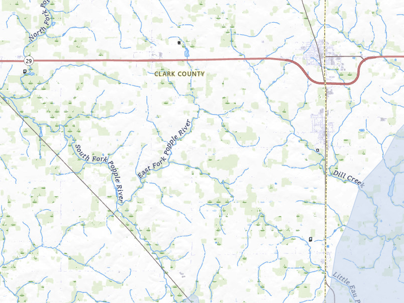 NEXRAD radar-signature map of the hail storm over Colby, WI on May 17, 2026