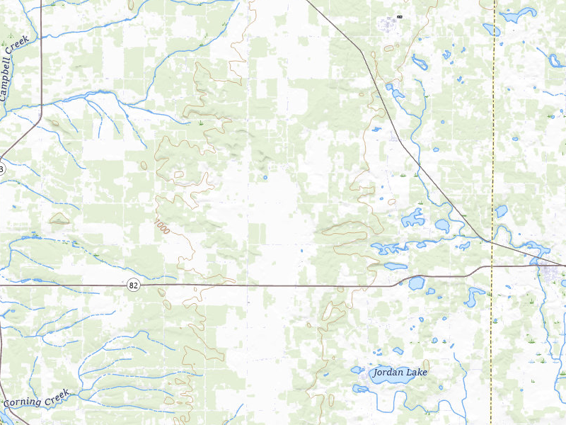 Radar-estimated hail-size map of the storm over Oxford, WI on Jul 1, 2026
