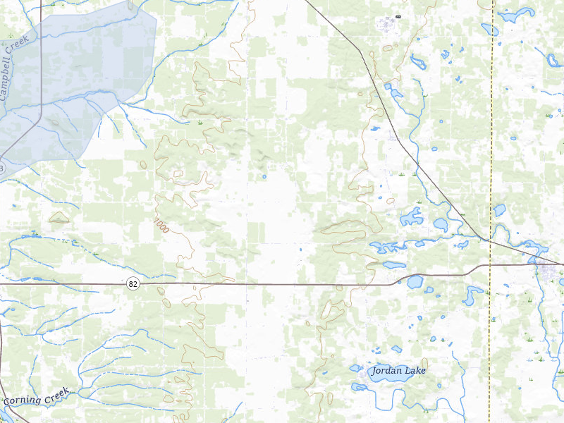 NEXRAD radar-signature map of the hail storm over Oxford, WI on Jul 1, 2026